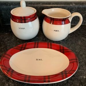 Rae Dunn three piece set